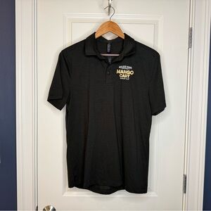 Lululemon Athletica Black Polo Shirt Classic Style